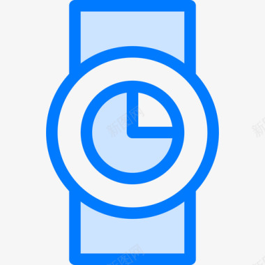 手表瑞士2蓝色图标图标