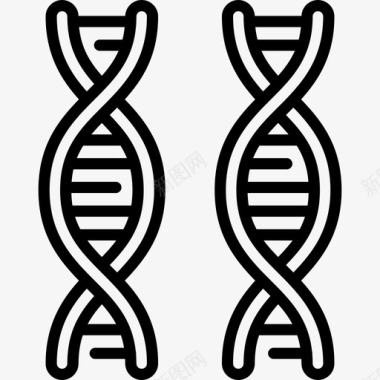 心里治疗染色体治疗19线性图标图标