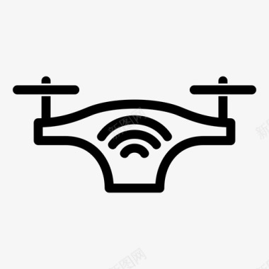 飞行堡垒无人机摄像头飞行图标图标