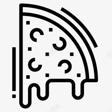 披萨食物意大利图标图标