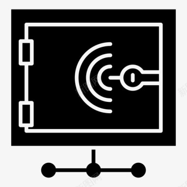 icon物权保护保险箱网络保护图标图标