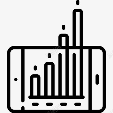 你投资平板投资39线性图标图标