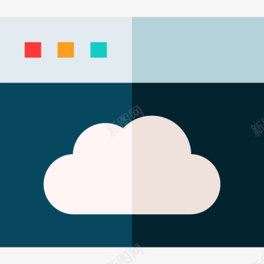 互联网网页图标设计窗口网页平面图标图标