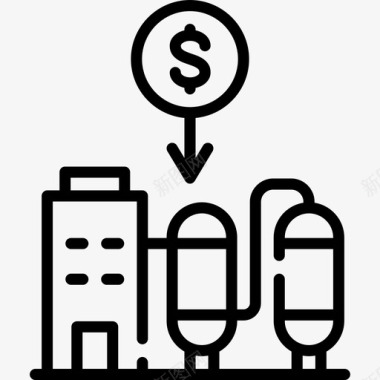 你投资工厂投资39线性图标图标