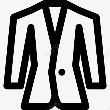 男式晚礼服时尚商务图标图标