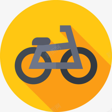 自行车自行车城市生活18平装图标图标