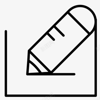 学校阅读铅笔作文学校图标图标