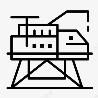 自动化工程建筑工程实验室图标图标