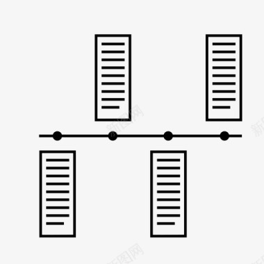 时间线演变时间表图标图标