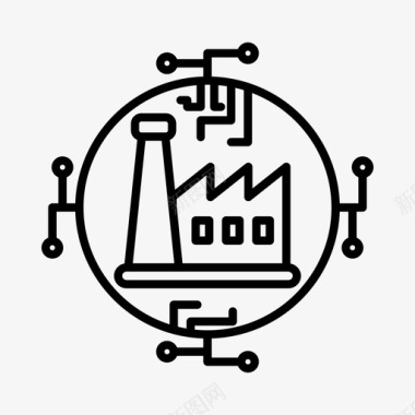 无障碍设施科技产业商业设备图标图标