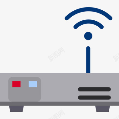计算机滑块路由器计算机28扁平图标图标