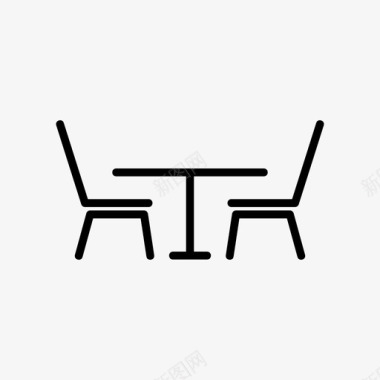 椅子办公椅家具和家居用品图标图标