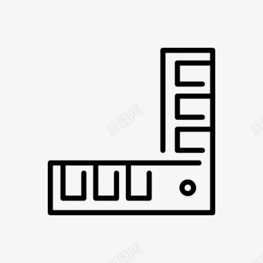 字母艺术潘通艺术家5直线型图标图标