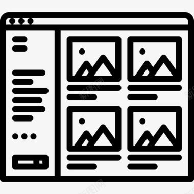 页面图标侧边栏内容页面图标图标