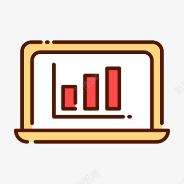 市场营销分析分析数据分析10线性颜色图标图标