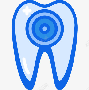 绿色牙齿图标牙齿牙齿13蓝色图标图标