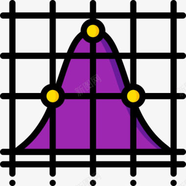 折线图数据科学15线性颜色图标图标