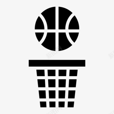 篮球icon篮球10号停车场实心图标图标