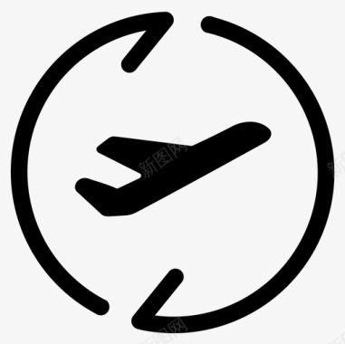 飞机票（第二稿）图标