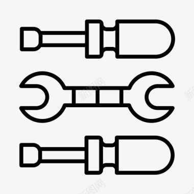 机械键盘汽车工具驾驶机械图标图标