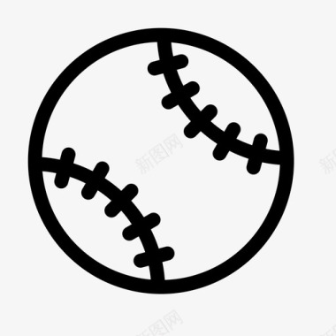 体育棒球器械体育图标图标