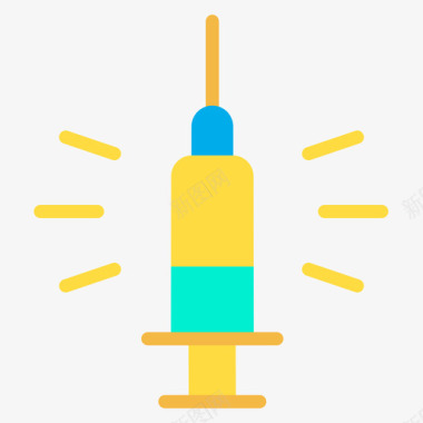 疫苗管家疫苗科学99扁平图标图标