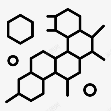 细胞分子科学图标图标