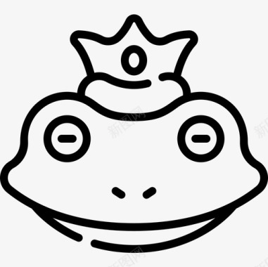 青蛙王子童话3直系图标图标