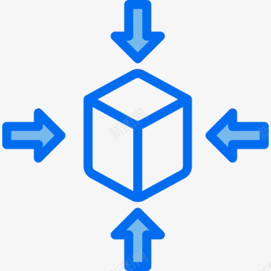 纯净蓝色DataDatamanager6蓝色图标图标