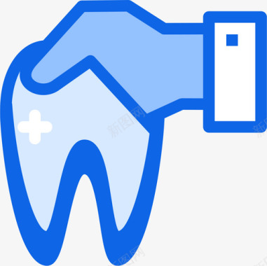 刷牙齿牙齿牙齿13蓝色图标图标
