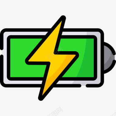 电池电池网站界面3线颜色图标图标