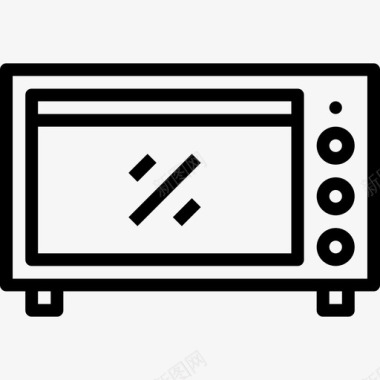 烤箱线性烤箱58图标图标
