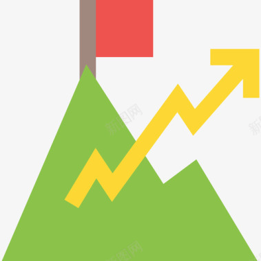 多彩图表目标统计图表2平面图图标图标