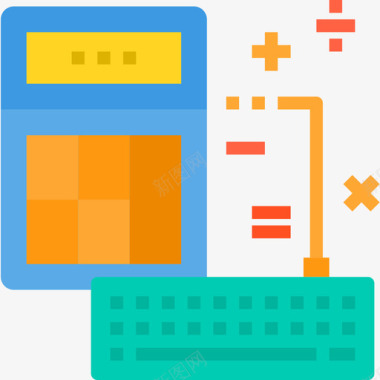 金融类图标数学教育214平图标图标