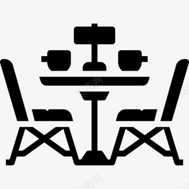 座椅桌子椅子咖啡厅图标图标