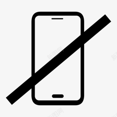 禁止电话禁止展览图标图标