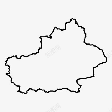 新疆维吾尔自治区中国省中国各省图标图标
