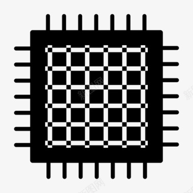 Intel芯片芯片硬件微芯片图标图标