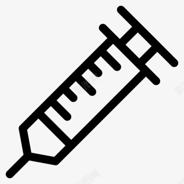 水痘疫苗注射医疗药品图标图标