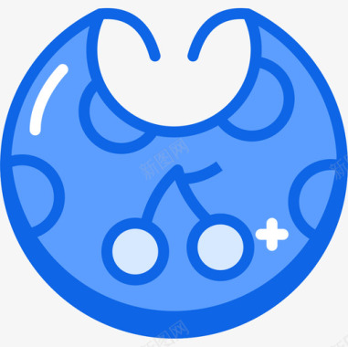 纯净蓝色Bagbaby75蓝色图标图标