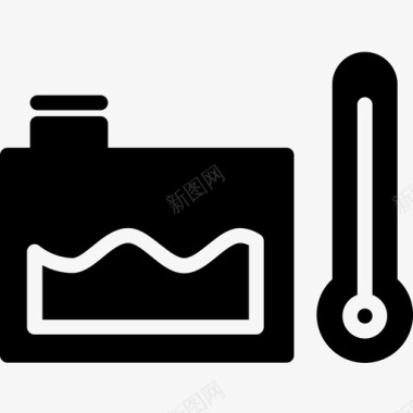 散热器汽车保养图标图标
