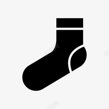 秋冬袜子袜子衣服时装图标图标