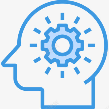 纯净蓝色Braineducation216蓝色图标图标