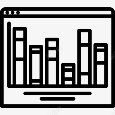 筹码指标条形图指标页面图标图标