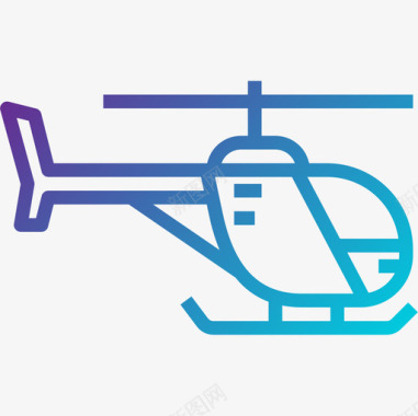 直升机直升机运输123坡度图标图标