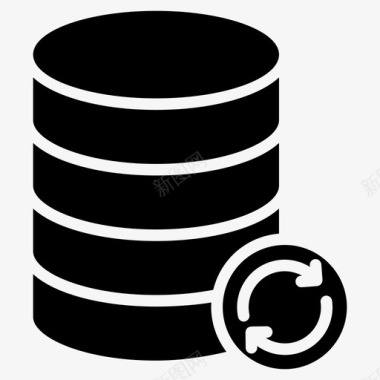 云服务器刷新数据库备份托管图标图标
