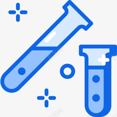 素材82化学科学82蓝色图标图标