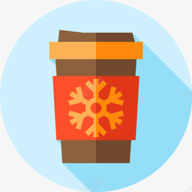 咖啡冬季39淡咖啡图标图标