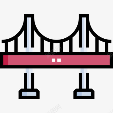 桥杂项59线型颜色图标图标