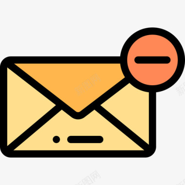 电子邮件概述删除电子邮件32线颜色图标图标
